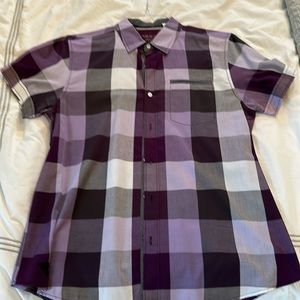Short sleeve button down shirt.  Size L.